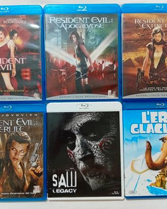 lotto 6 dischetti bluray