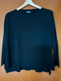 Maglia estiva nera  girocollo marca Rifle, tg 50