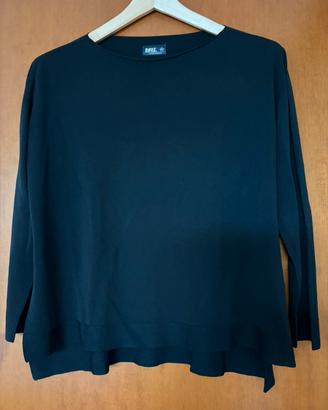 Maglia estiva nera  girocollo marca Rifle, tg 50