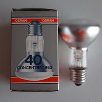 10 lampadine Osram faretto R63 40 watt