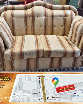 Codice: 269530  DIVANO STILE CLASSICO CON RIVESTIM