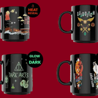 Tazze Harry Potter:  Fluorescenti e termosensibili