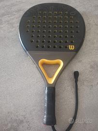 Racchetta da Padel WILSON CARBON FORCE GOLD