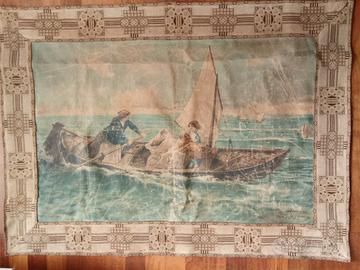 Oleografia su tela di Antonio Borsari