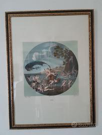 Quadri n. 4 rappresentanti i quattro elementi dell