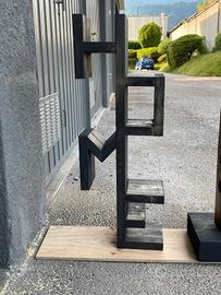 Mensole artigianale in legno diverse scritture