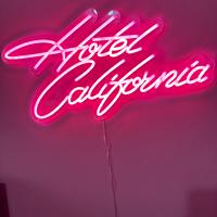 Lampada al flex neon Hotel California