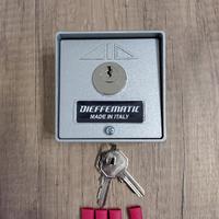 Selettore DIEFFEMATIC pulsante elettrico IP65 met.