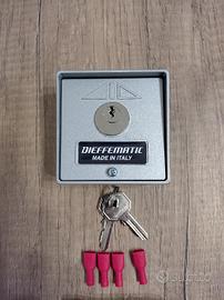 Selettore DIEFFEMATIC pulsante elettrico IP65 met.
