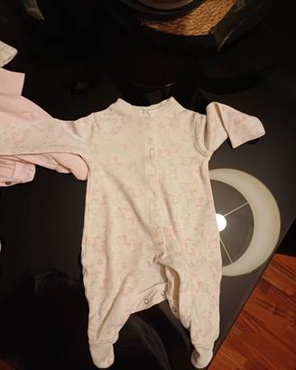 Pigiamini l, tutine da neonata 0 3 mesi