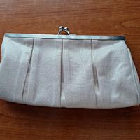 Borsa clutch / pochette rosa beige Bijou Brigitte