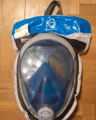 maschera snorkeling Easybreath taglia S-M