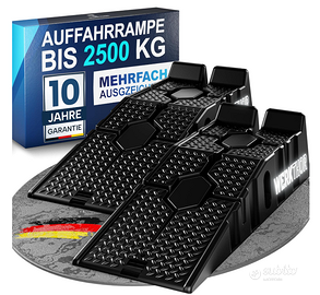 WERKTHOR Rampa di carico per auto – Set da 2 pezzi