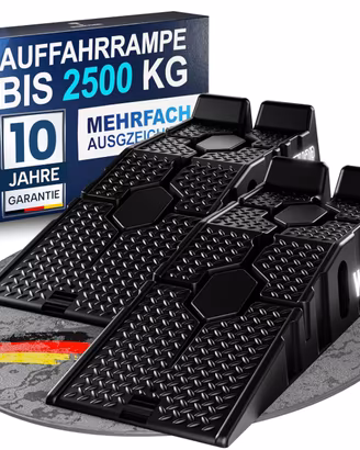 WERKTHOR Rampa di carico per auto – Set da 2 pezzi