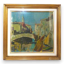 QUADRO SCORCIO VENEZIANO - FIRMATO