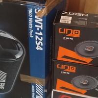subwoofer alpine+2 coppie di casse hertz