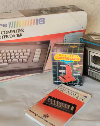 commodore 16 e registratore/mangia cassette