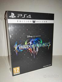 kingdom hearts 3 deluxe edition ps4 NUOVO