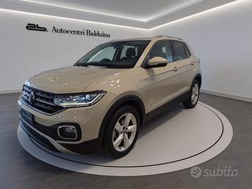 VOLKSWAGEN T-cross 1.0 tsi advanced 110cv dsg