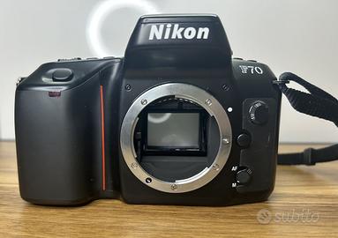 Nikon F70 Reflex Analogica 35mm Autofocus Corpo Ma