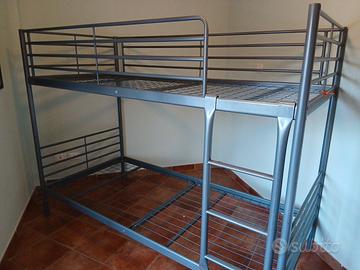 letto a castello ikea svarta