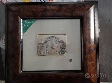 QUADRO IN ARGENTO  "FABIANI "