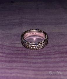 anello pandora argentato
