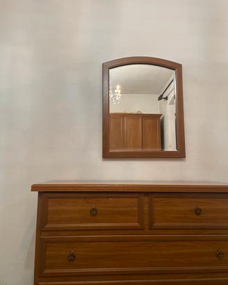 Comó + specchio arte povera