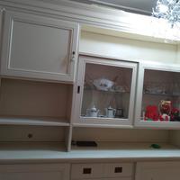 Parete attrezzata legno massello la bottega del ri