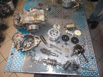 Aprilia Rotax 123 : cambio carter frizione motore