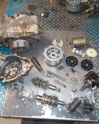 Aprilia Rotax 123 : cambio carter frizione motore