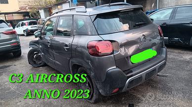 Citroen C3 Aircross incidentata sinistrata mondial