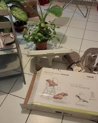 Set seggiolone evolutivo Hauck completo