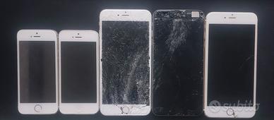 Lotto iPhone 5/5s/3x iPhone 6 plus