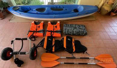 Canoa Bic Tobago con dotazione completa