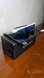 Occhiali Oakley RSLV Lite Matte White Prizm Sapphi