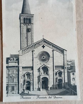 H 30 CARTOLINA PIACENZA VINTAGE