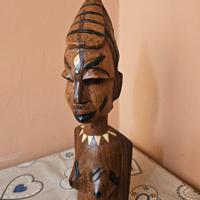 Scultura Arte Tribale Africana in Legno