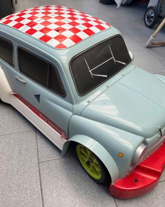 Bergonzoni Fiat Abarth 1:5 a scoppio con radiocoma