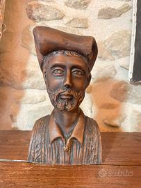 Antico busto ceramica Sarda