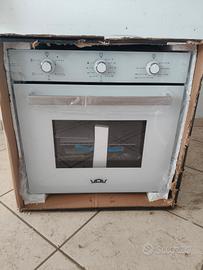 Forno incasso Ventilato 76 litri cristallo Bianco