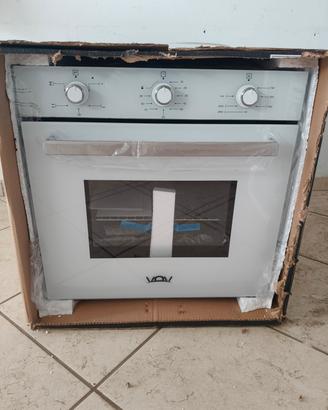Forno incasso Ventilato 76 litri cristallo Bianco