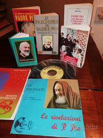 7 Libri Preghiera PadrePio + 45 giri "Voce P. Pio"