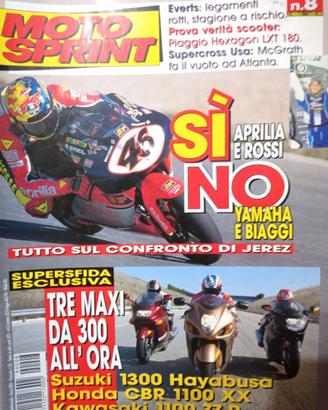 Rivista MOTOSPRINT numero 8 del 1999