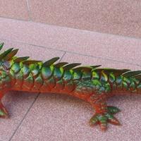 Drago cinese vintage di gomma