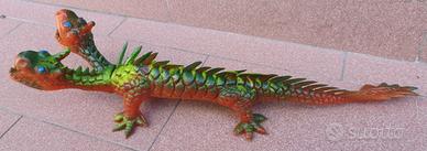 Drago cinese vintage di gomma