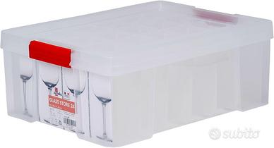 Scatole in plastica rigida per bicchieri e calici