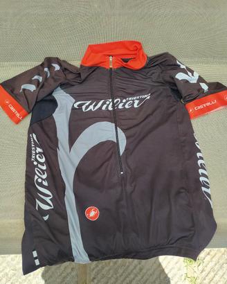 maglia brandizzata Wilier triestina per ciclismo