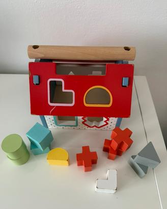 Gioco educativo casa forme