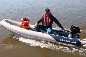 Gommone-Canoa GALA con accessori